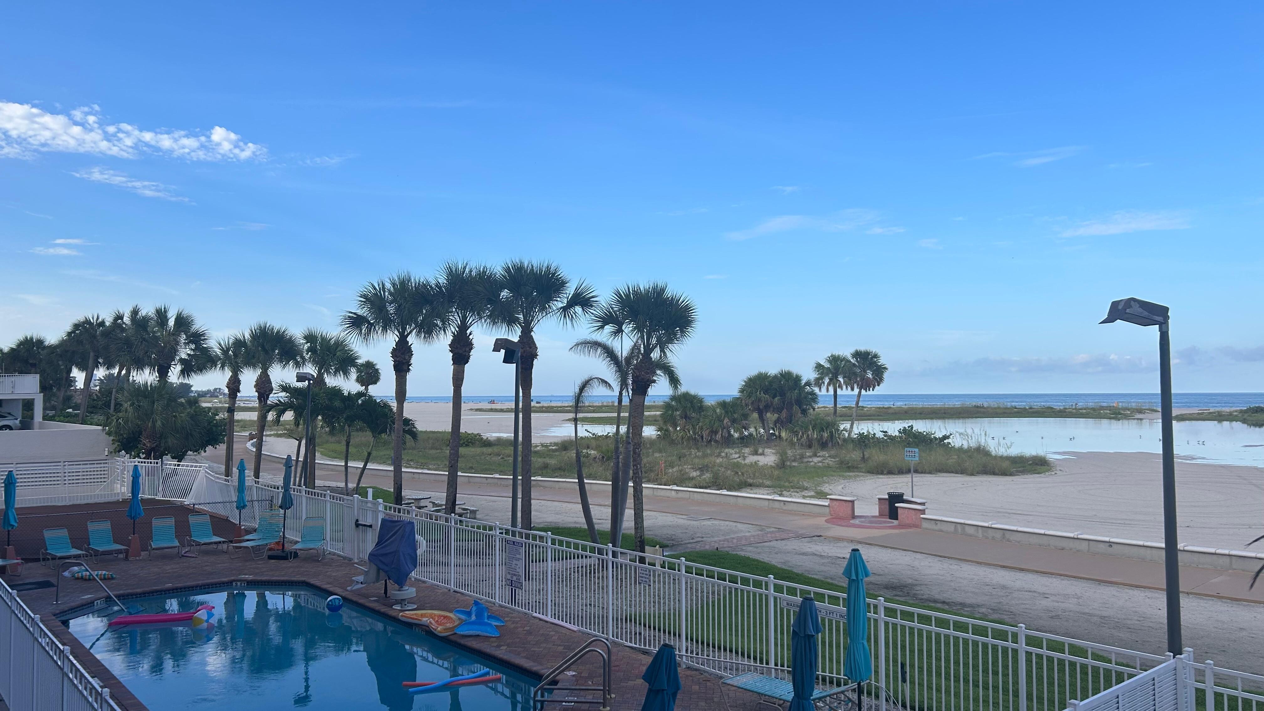 View from patio