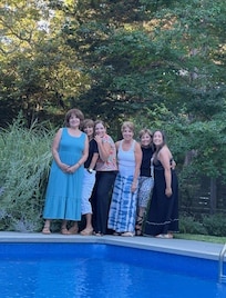 Before birthday dinner at Springs Tavern