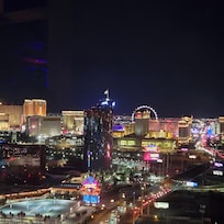 View from rooftop bar
