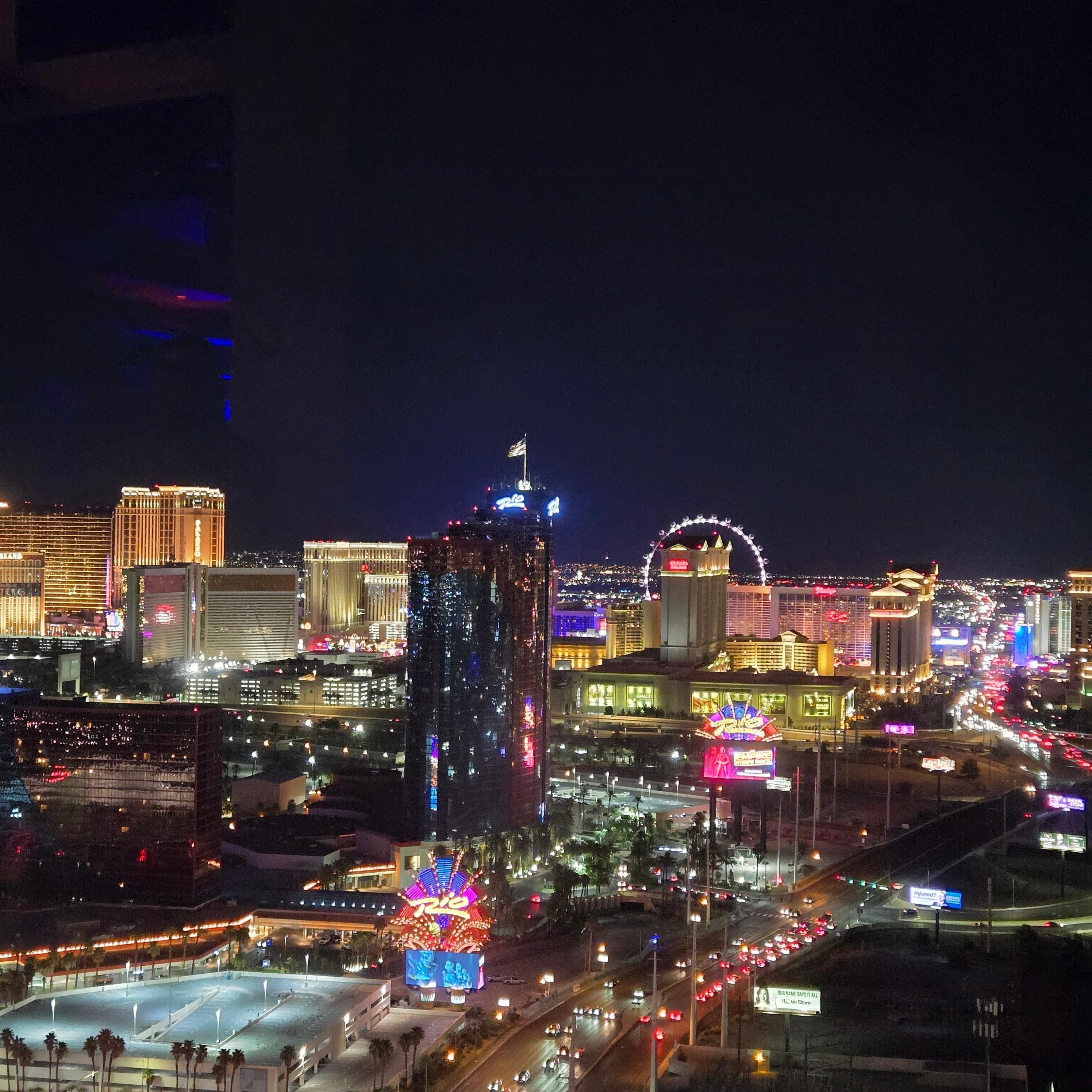 View from rooftop bar