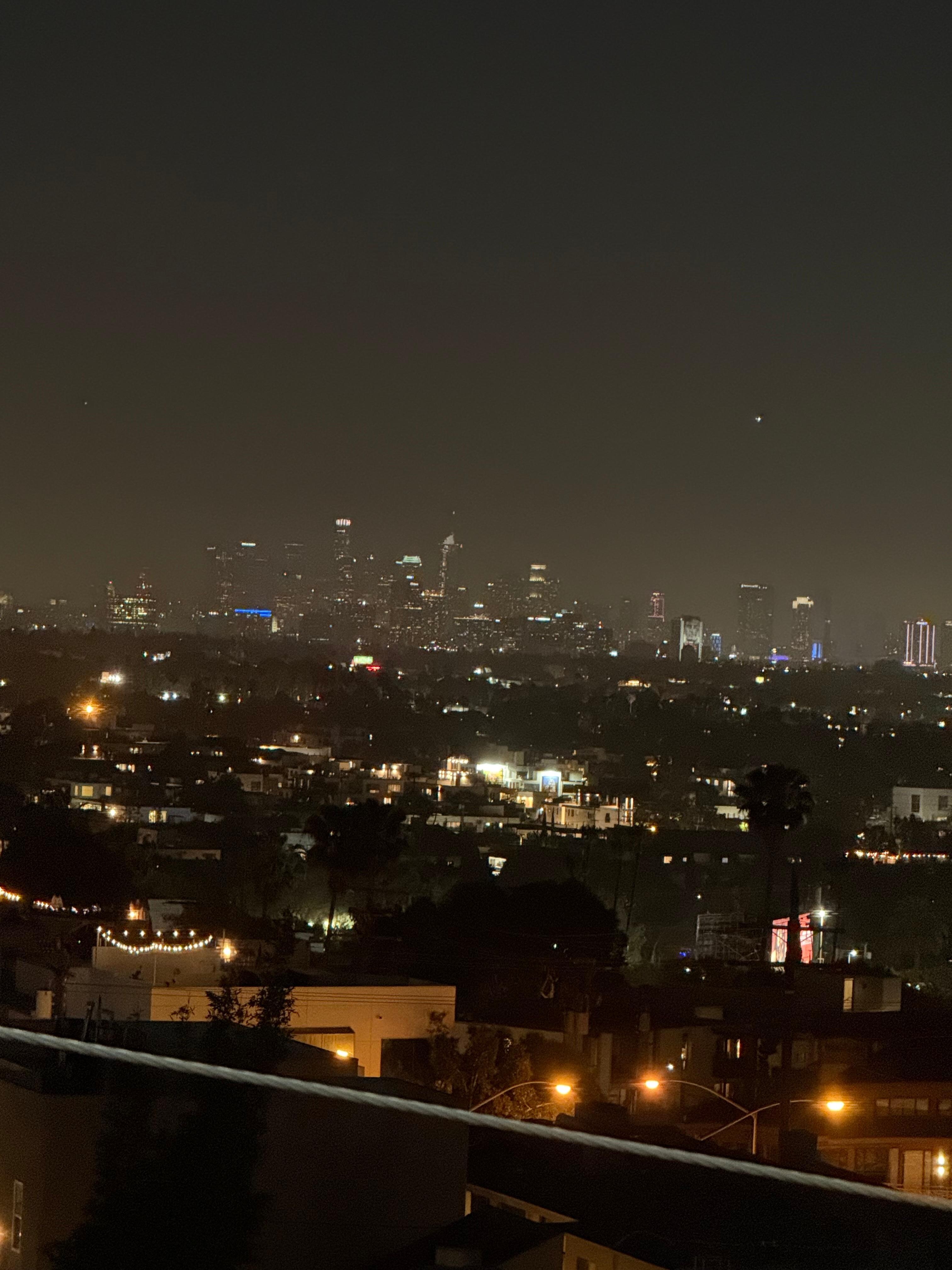 City lights from my balcony 