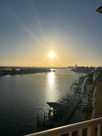 View from balcony in the morning