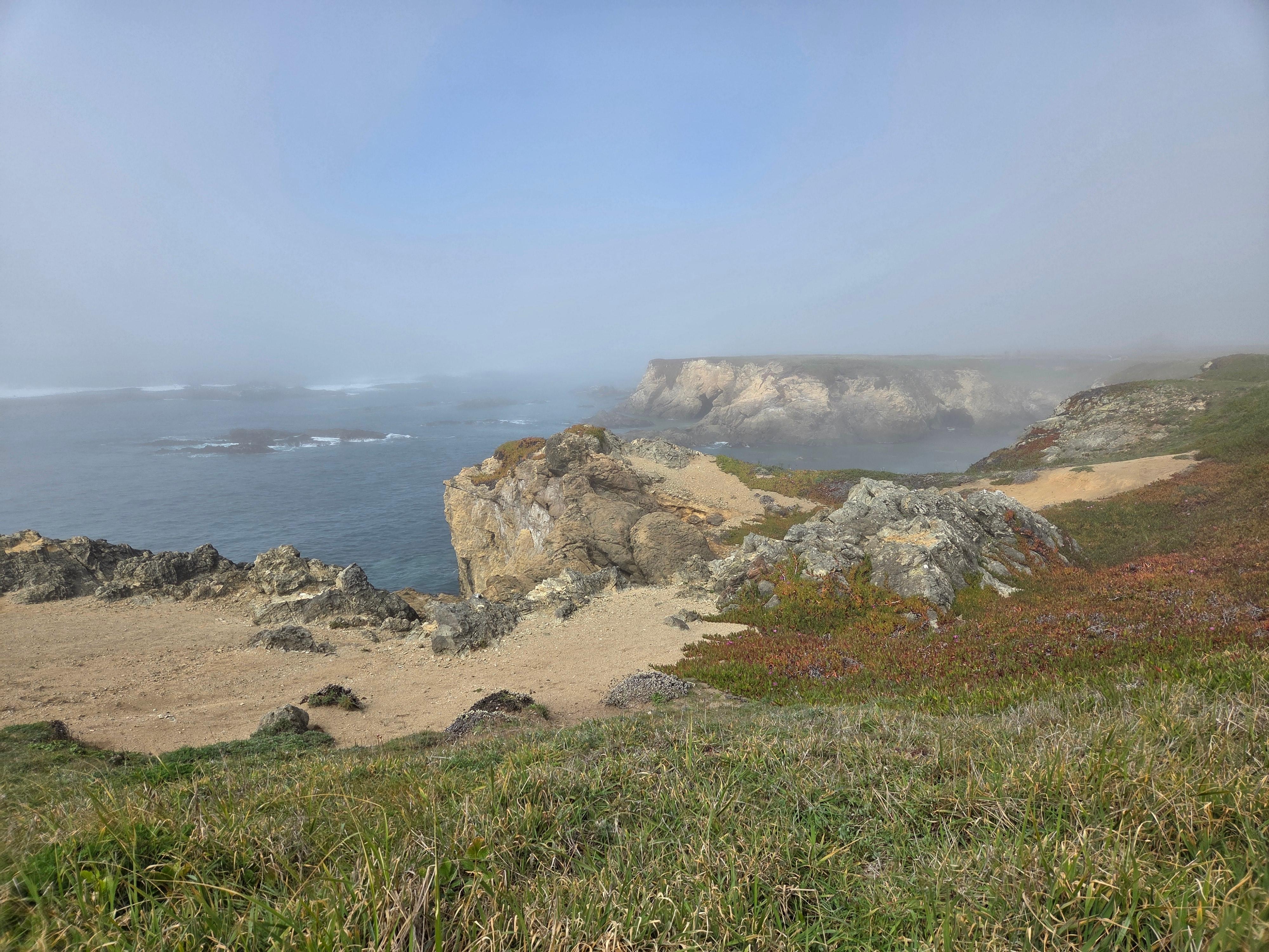 Approach to Glass Beach