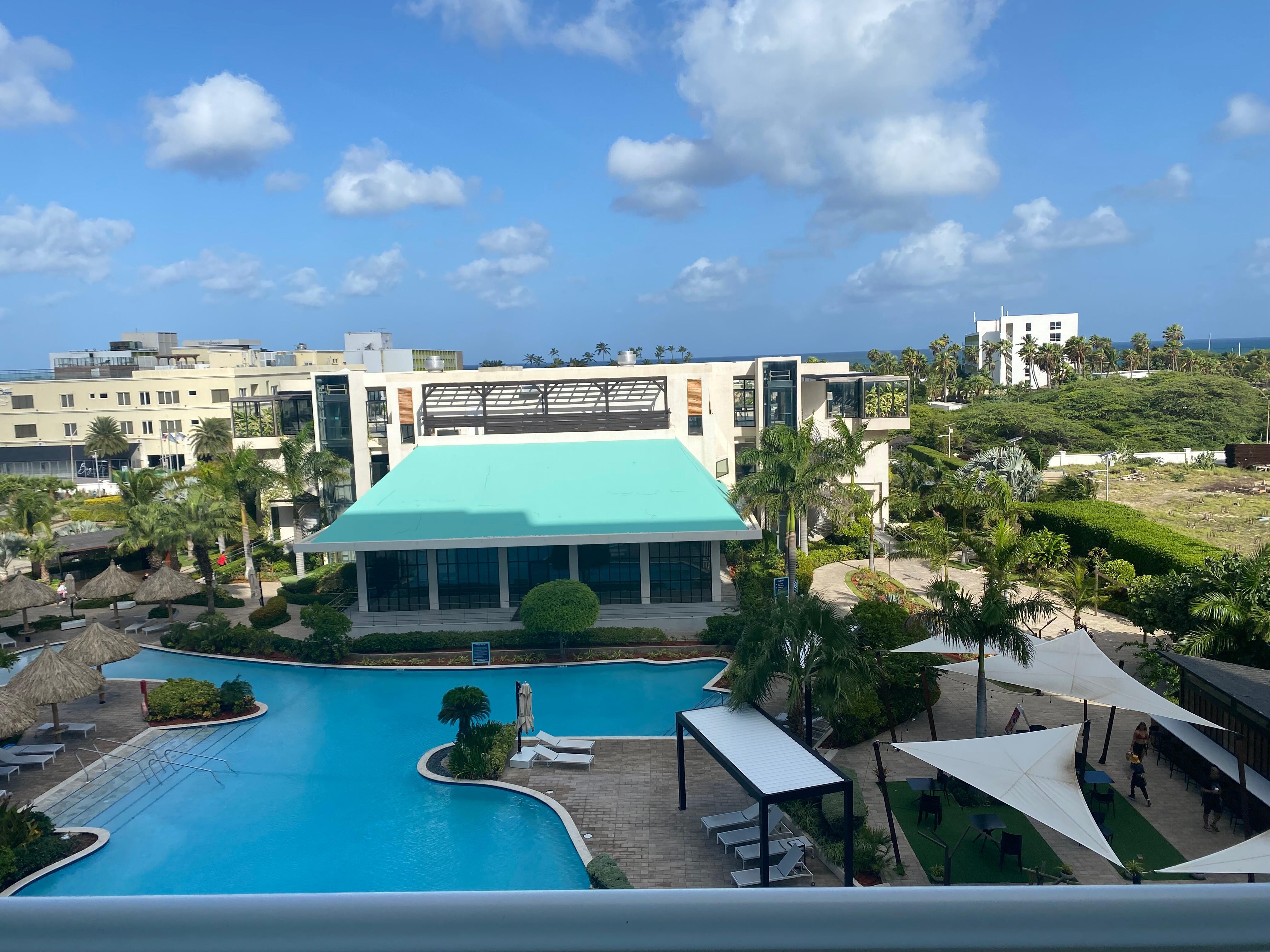 Day view from pool view balcony 