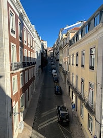 部屋の窓からの景色