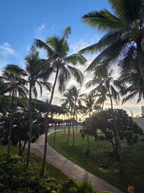 View from the balcony