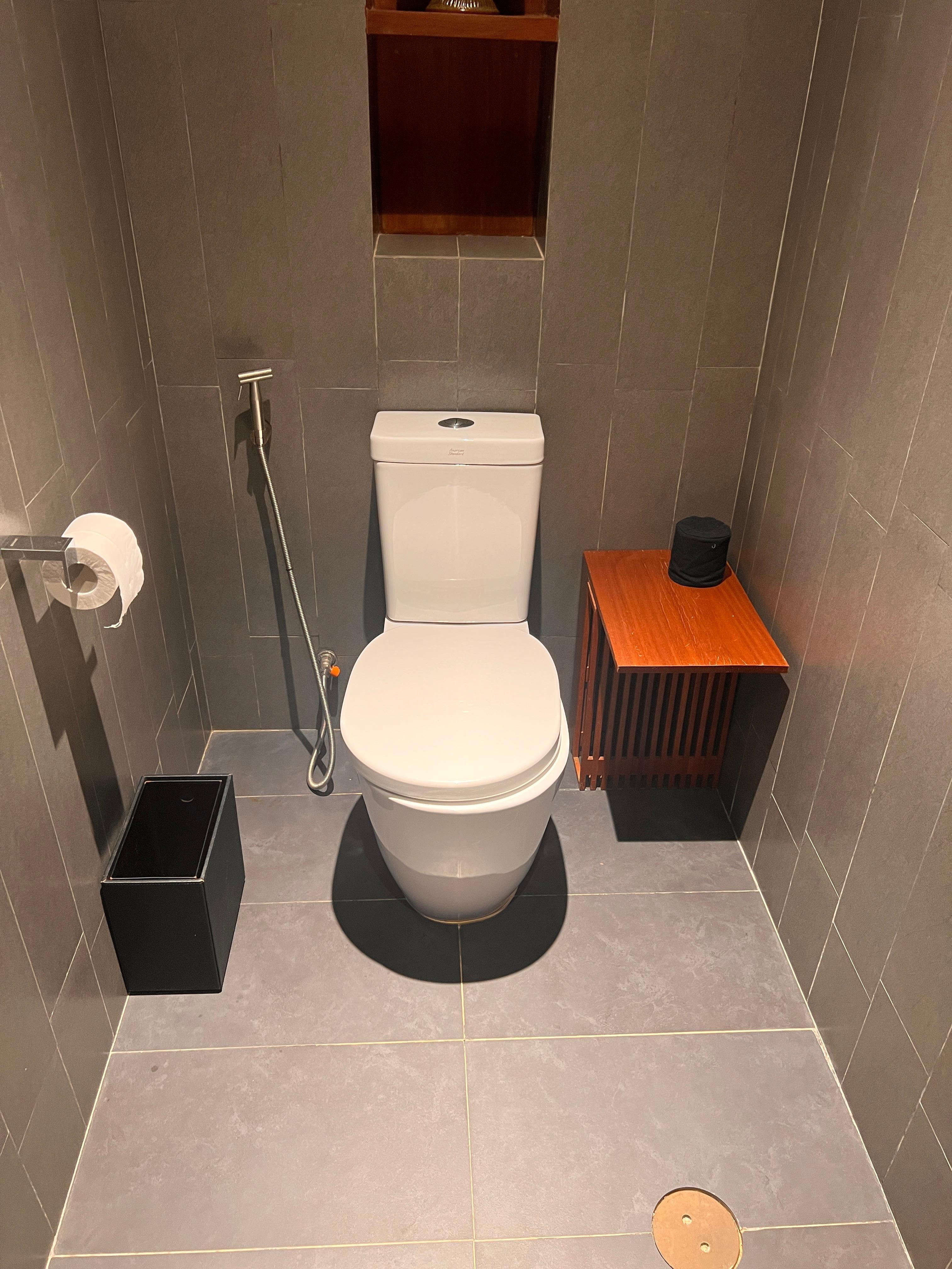 The most exclusive room comes with this