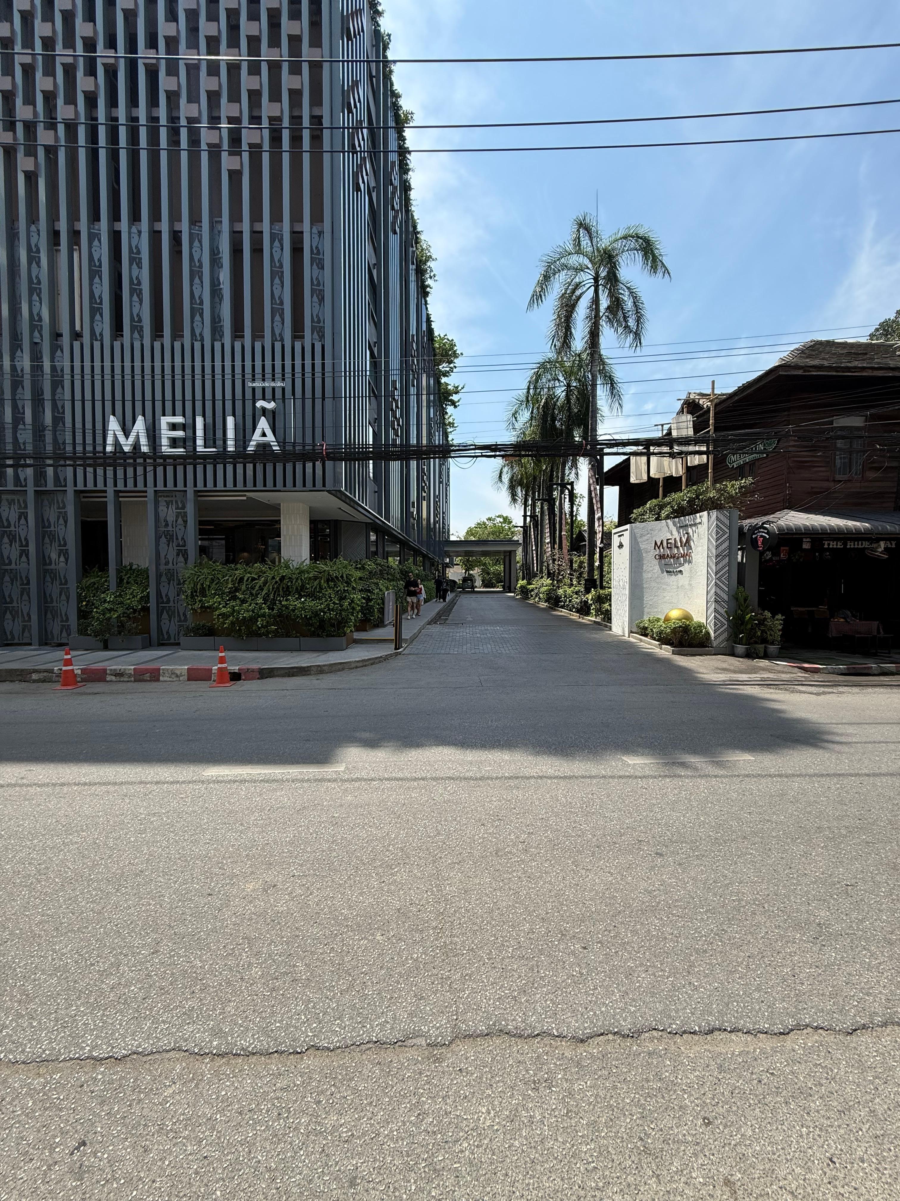 View from across the street 