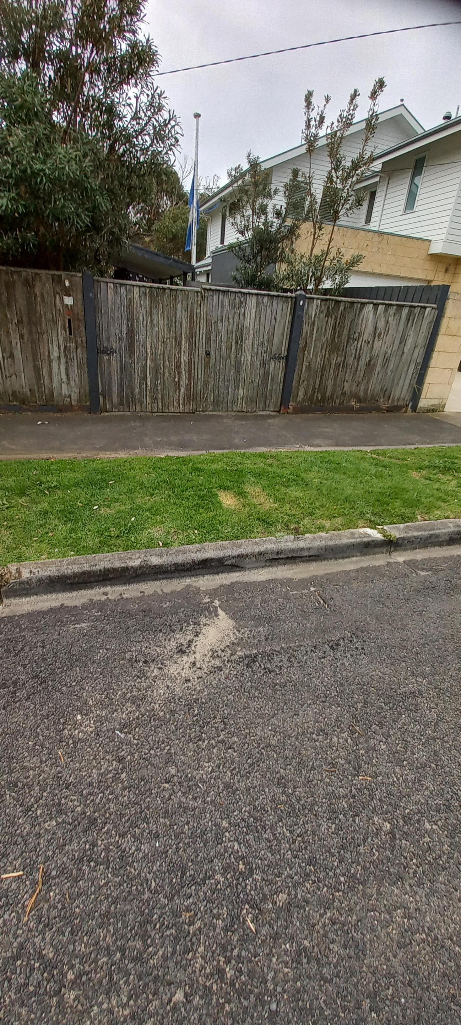 Need ramp to get into driveway