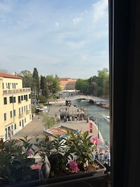 View from our room looking north