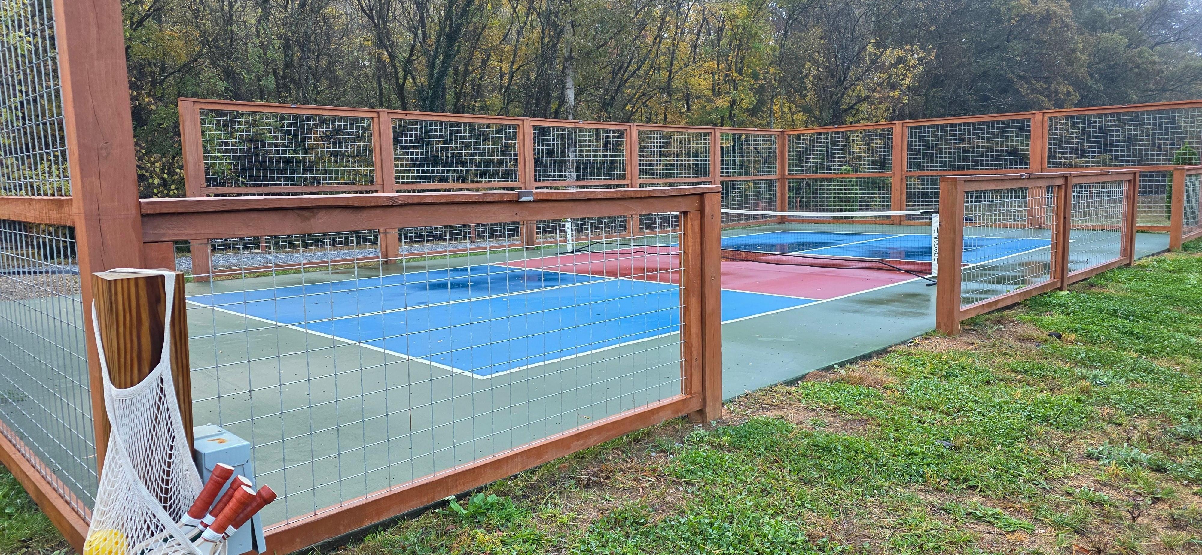 Pickleball courts
