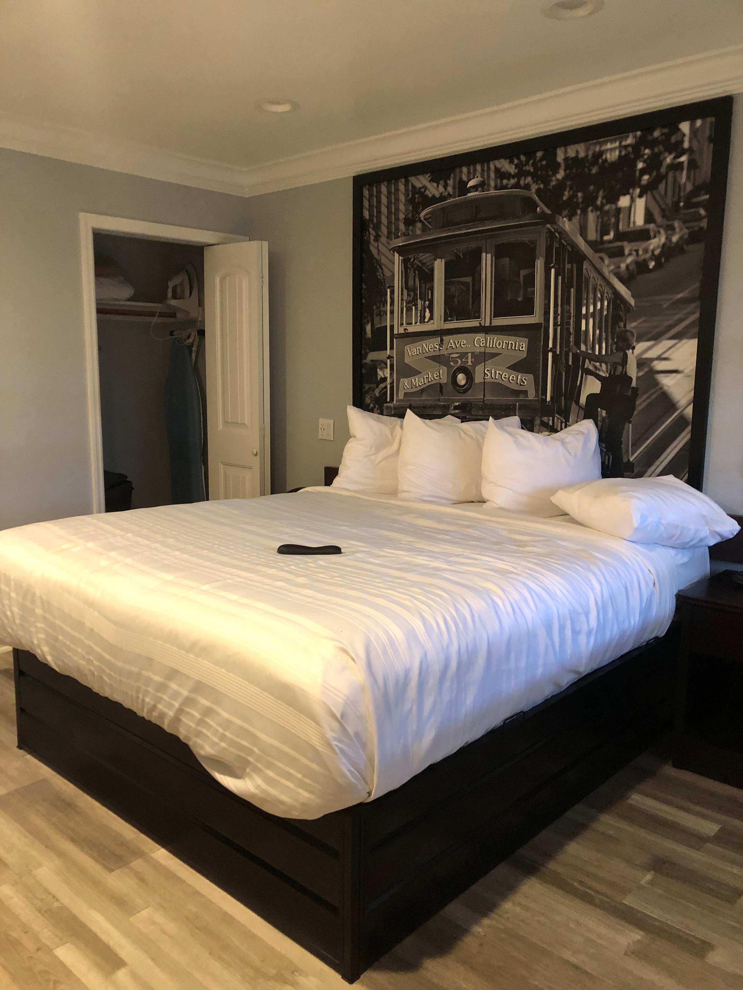 Room is very modern