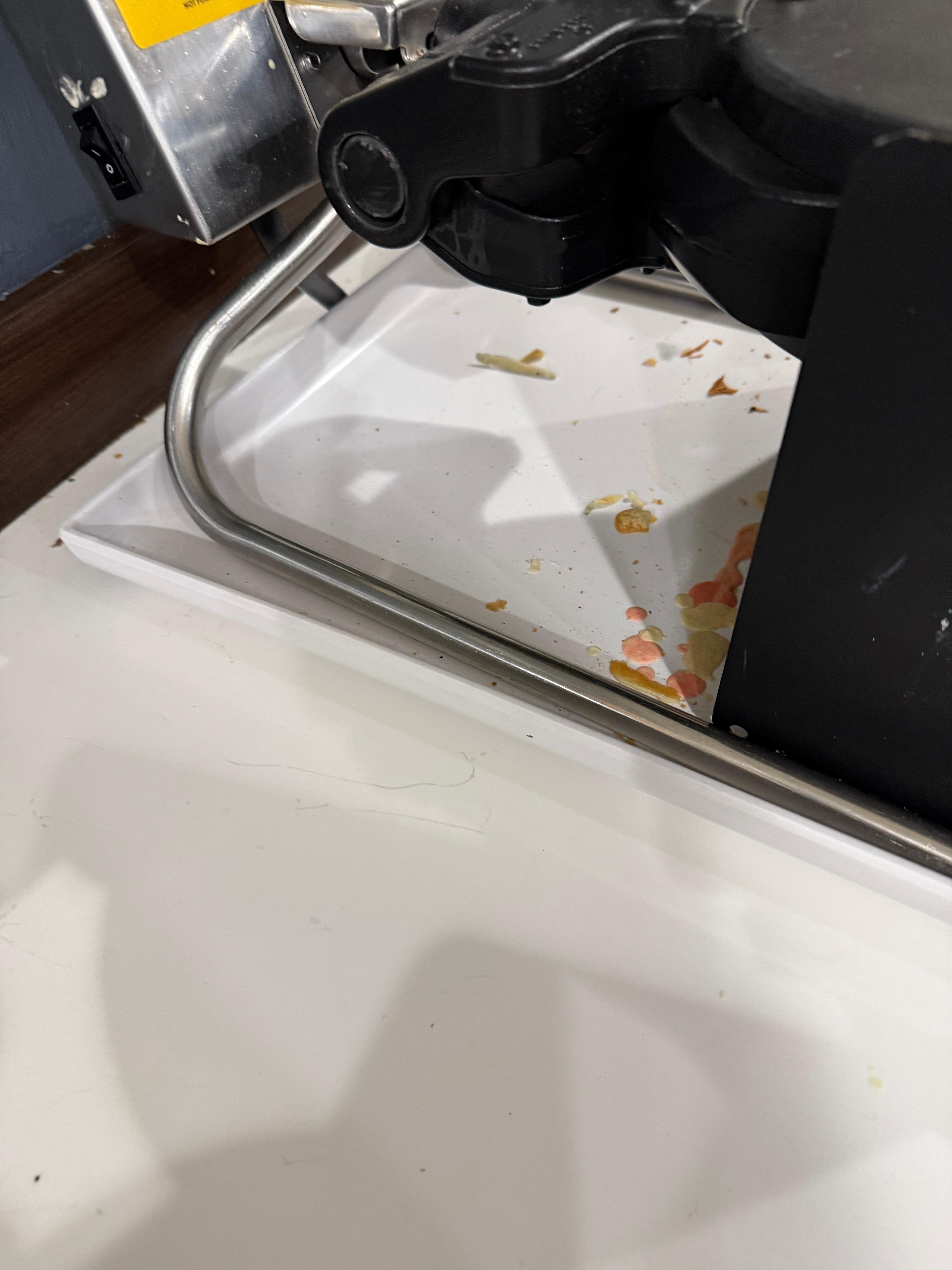 Breakfast area that was closed at the time only offering coffee not clean 