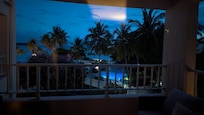 Evening view from the balcony