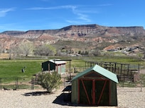 Lovely view of Zion from the house