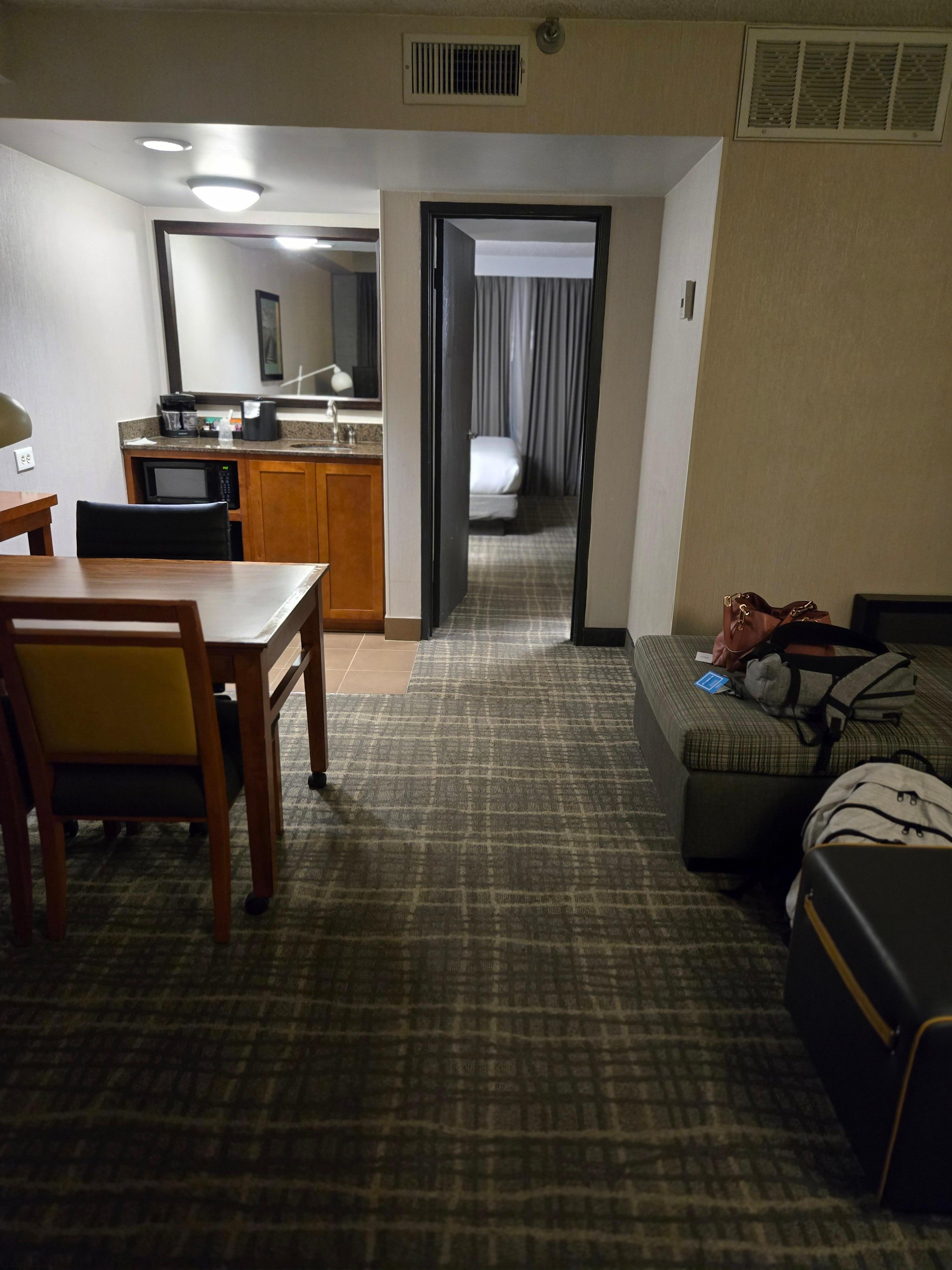 King suite very nice