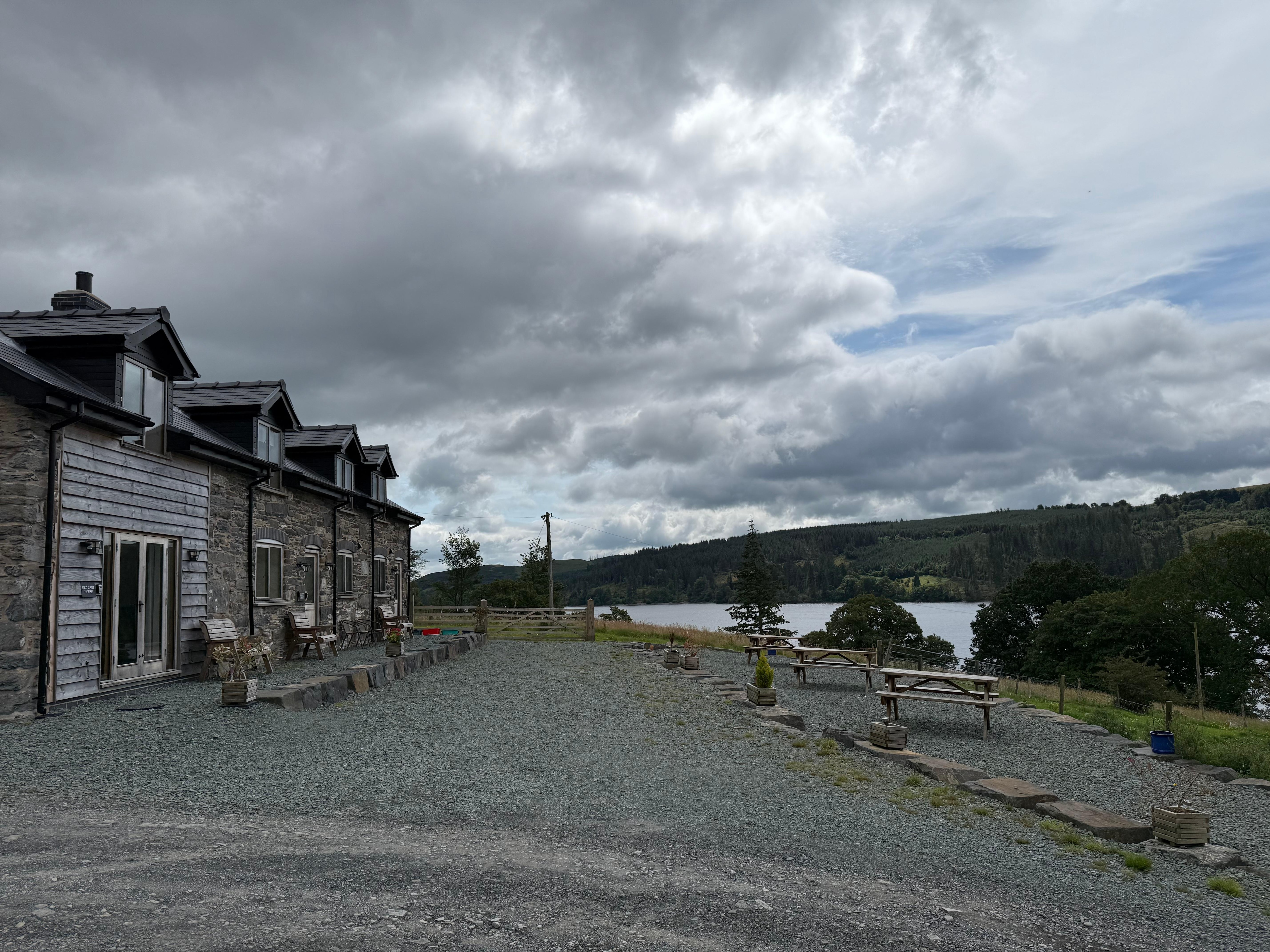 Great view of Lake Vyrnwy, with good walks right from the property 