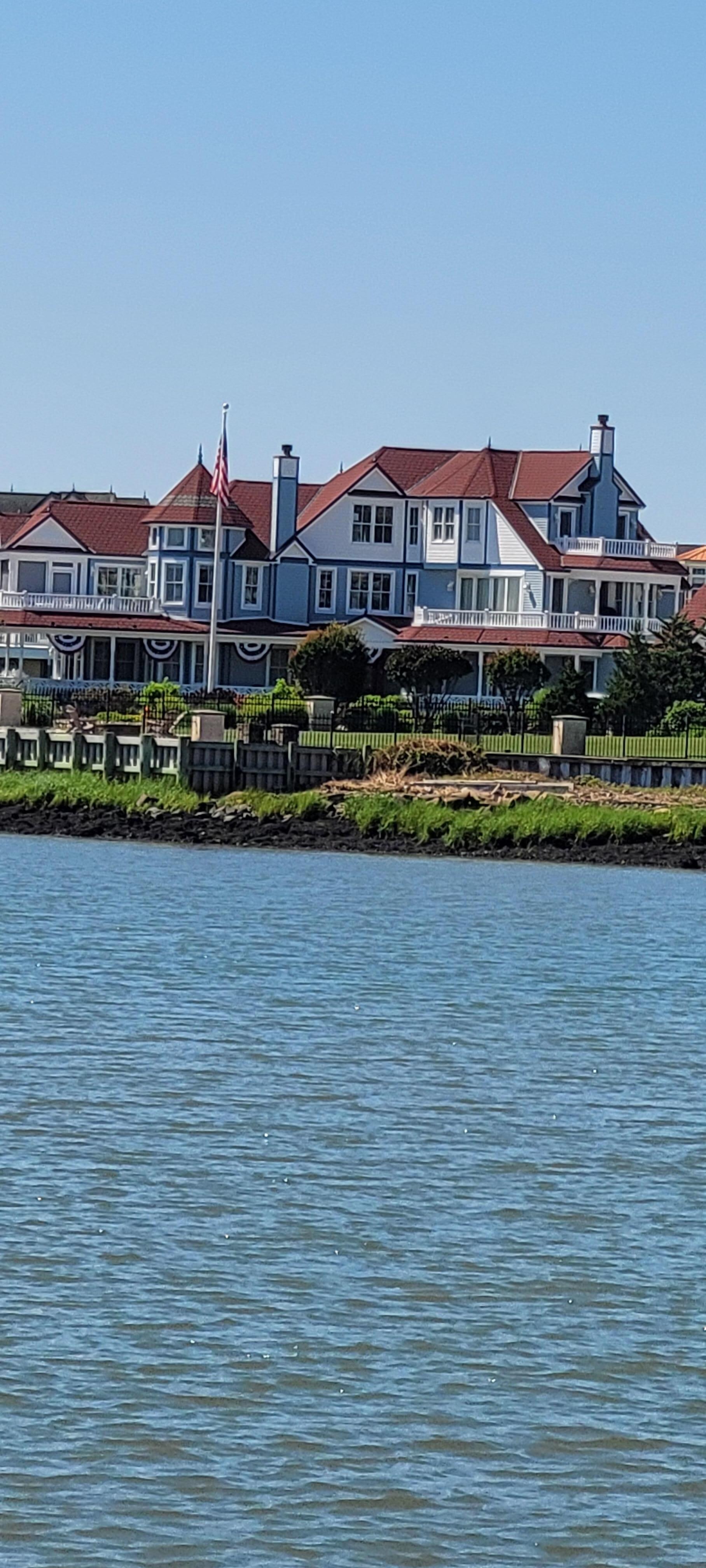 View across from Cape May Wharf
