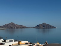 The view from the third floor.