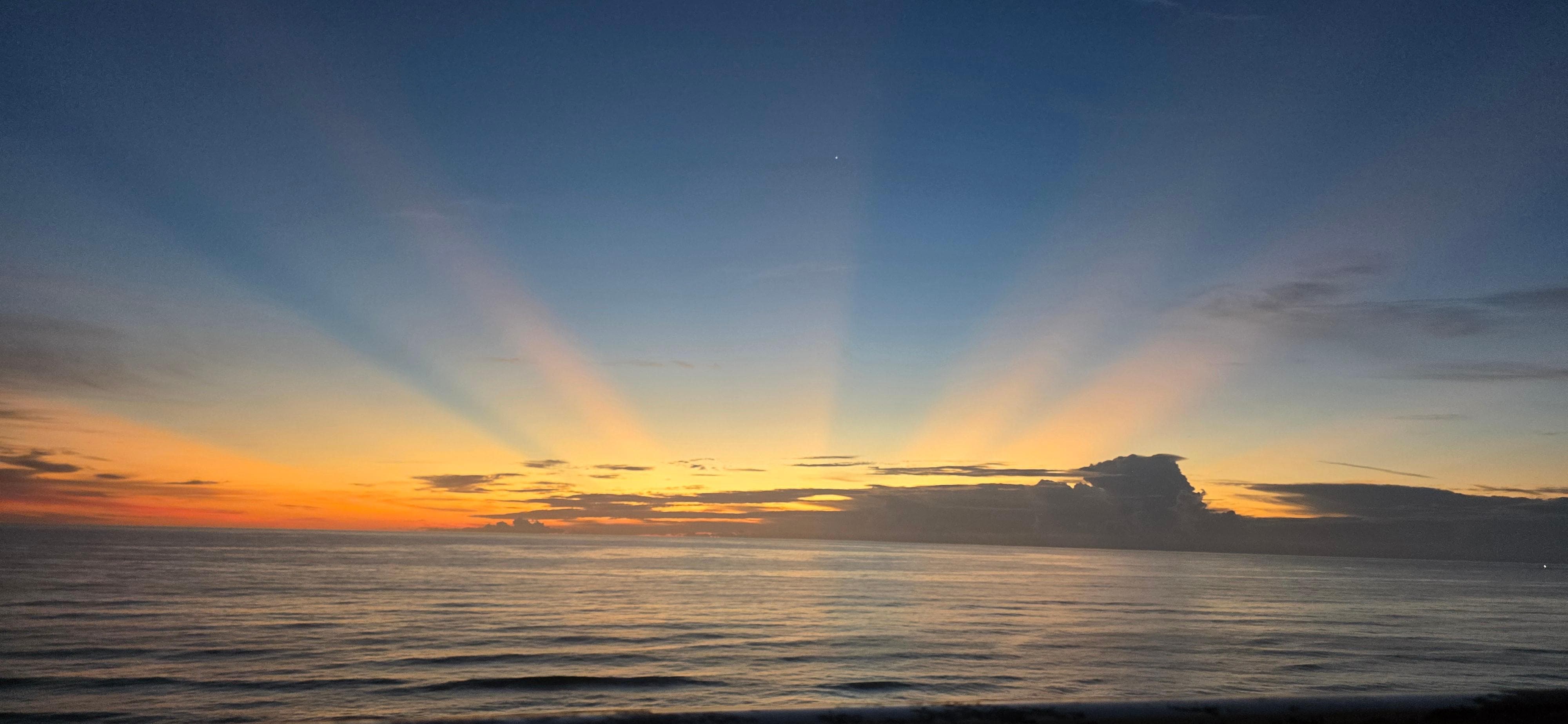 The most stunning sunrises