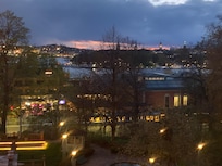 Utsikt från hotellet.