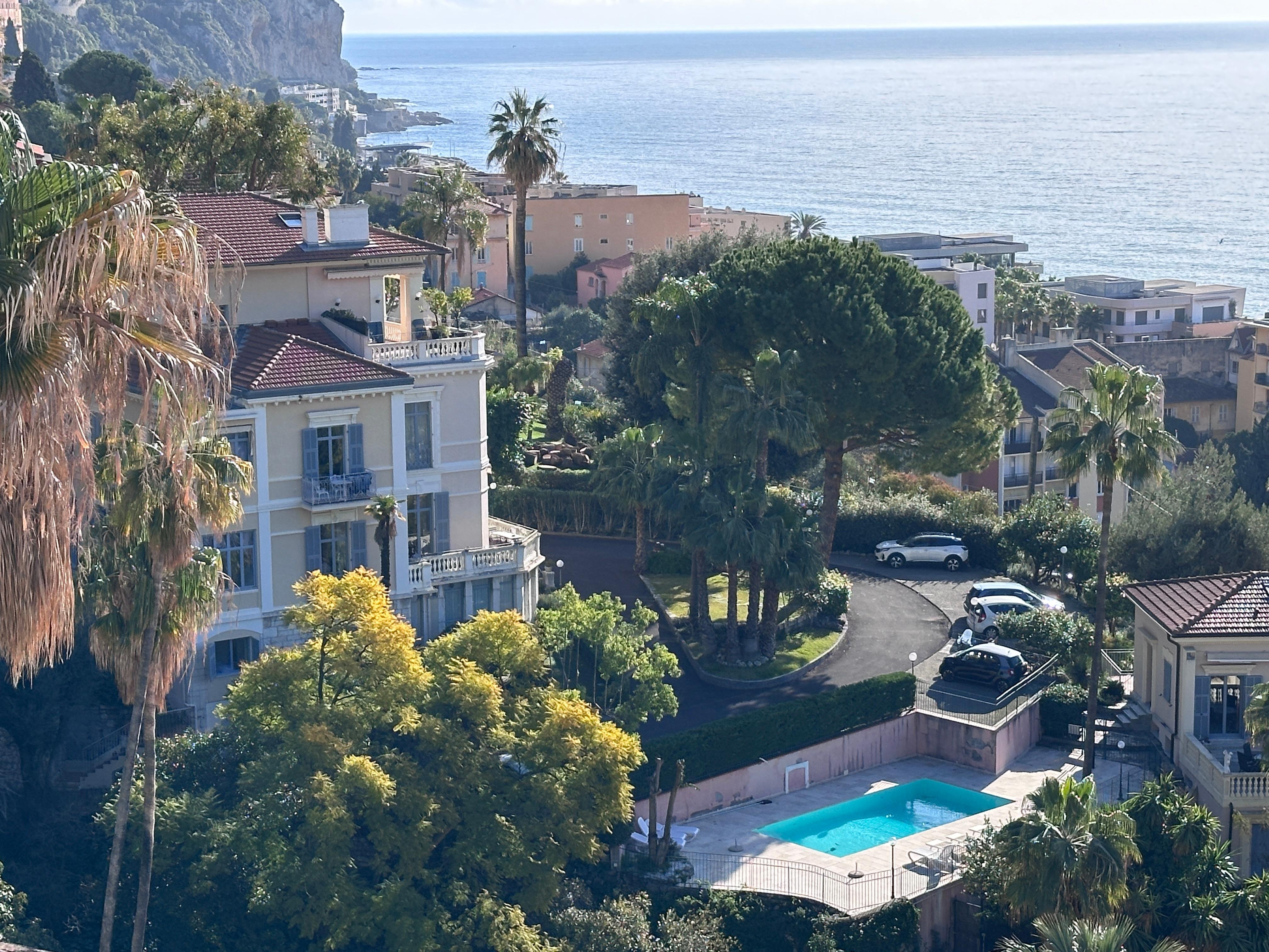 Vue du boulevard du Garavan