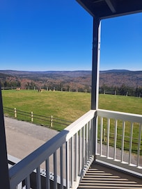 View from the deck