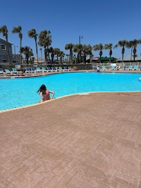 One of the pools