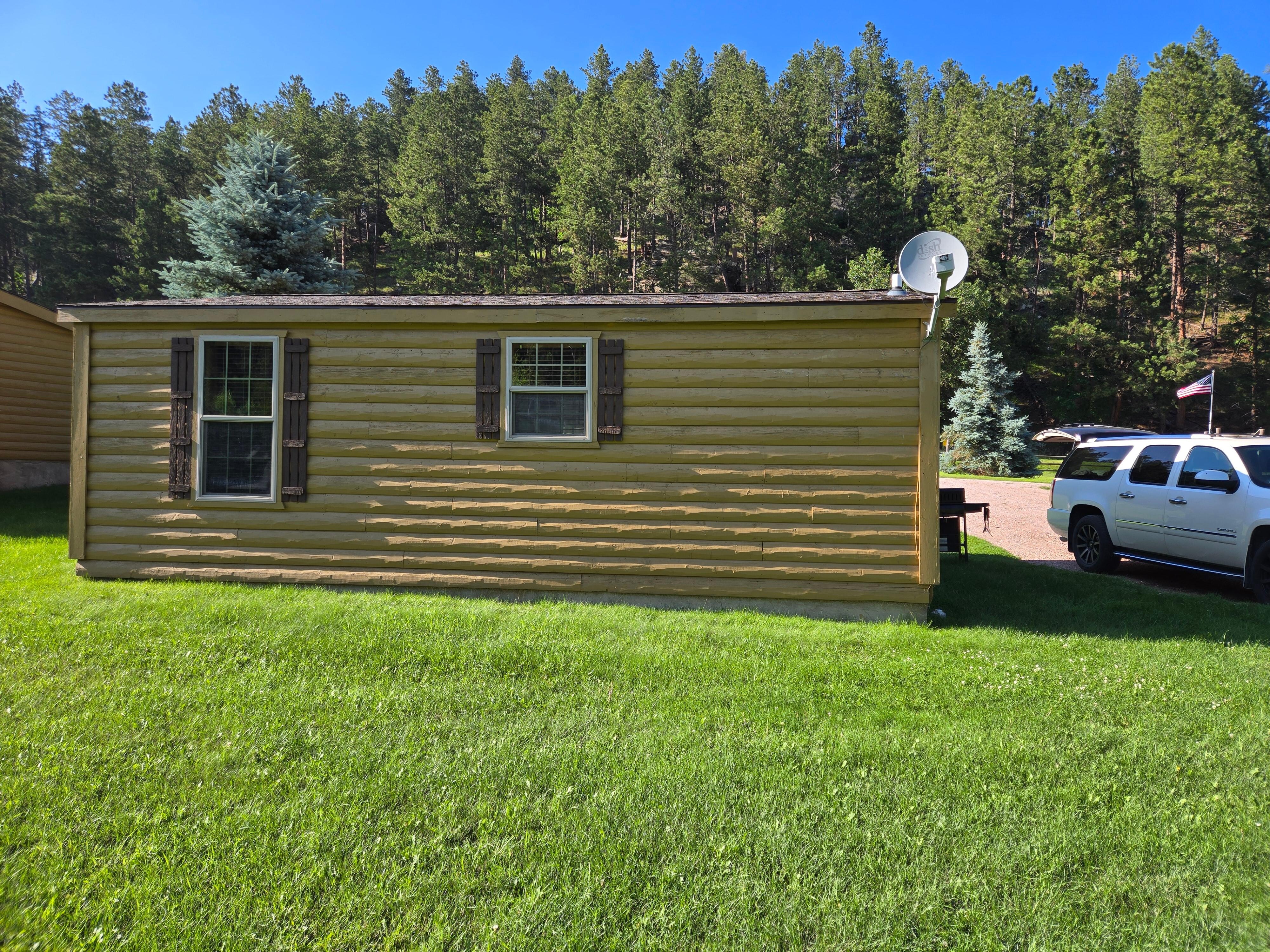 Back of the cabin