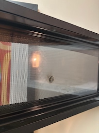 BURNT HOLE thru microwave lol