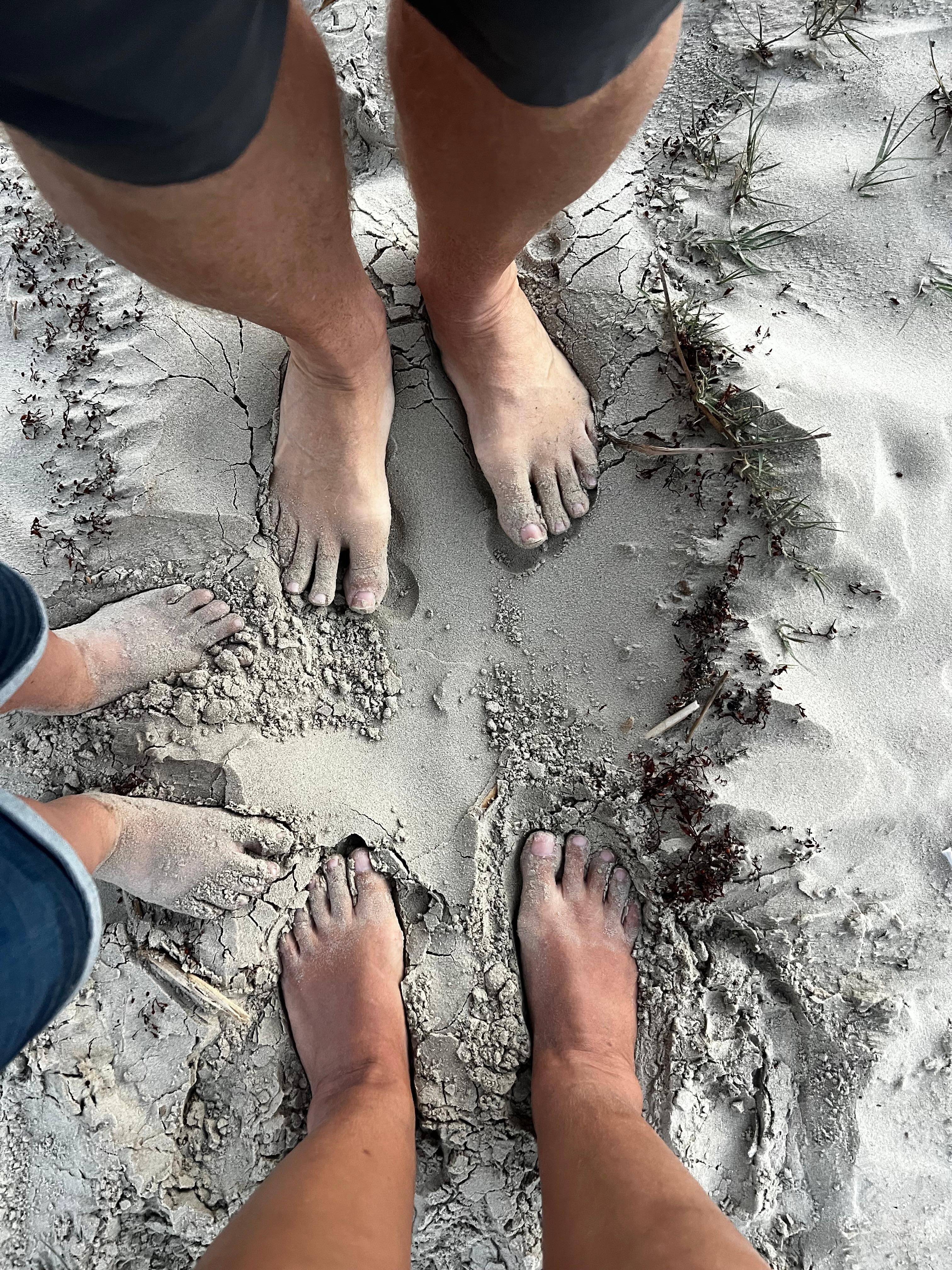 Grandpa, Grandmother and granddaughter.