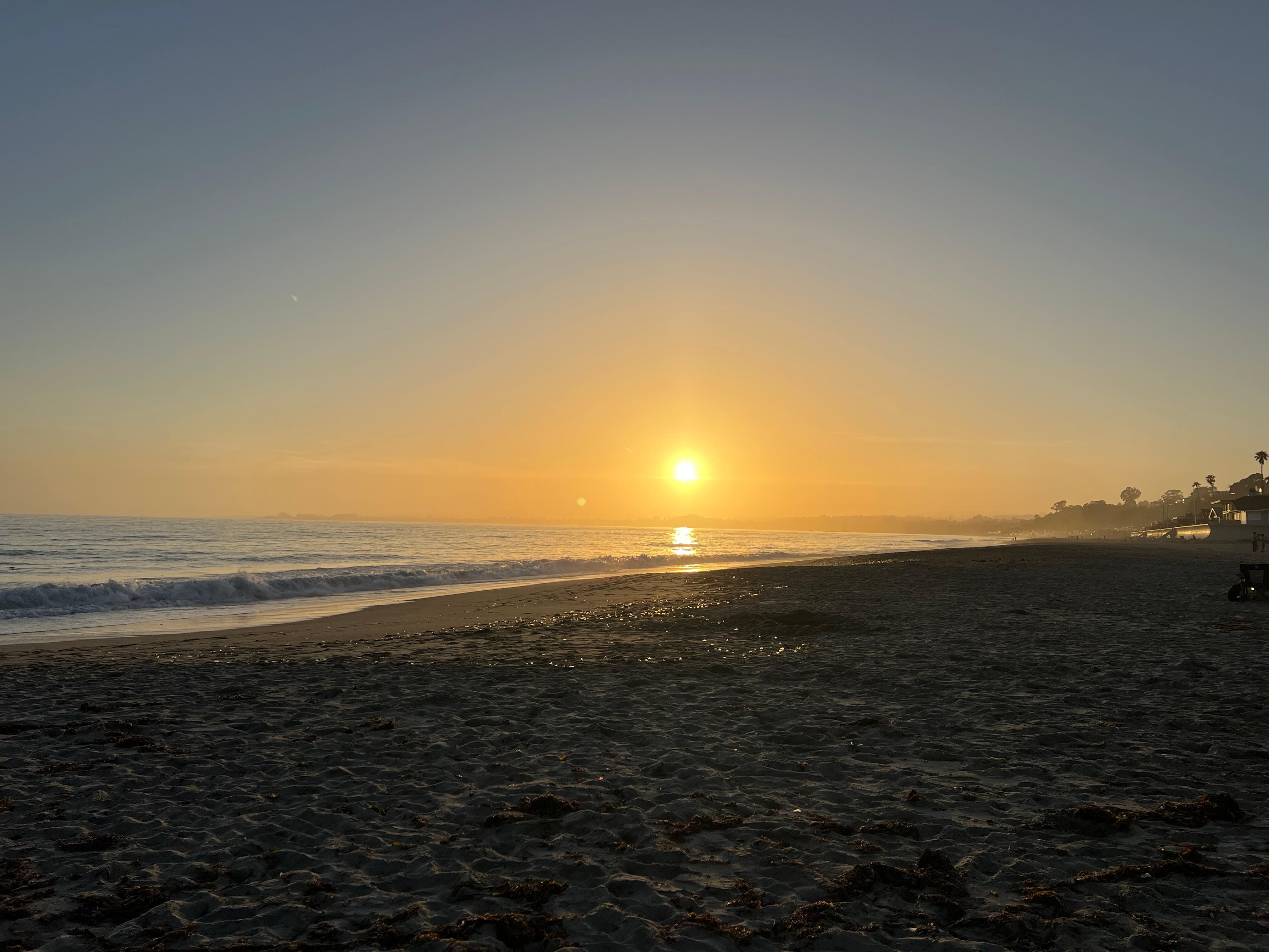 Beer Can Beach at Sunset