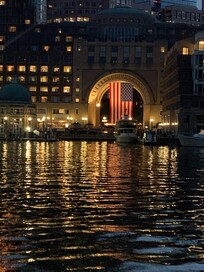 View from the water is beautiful!