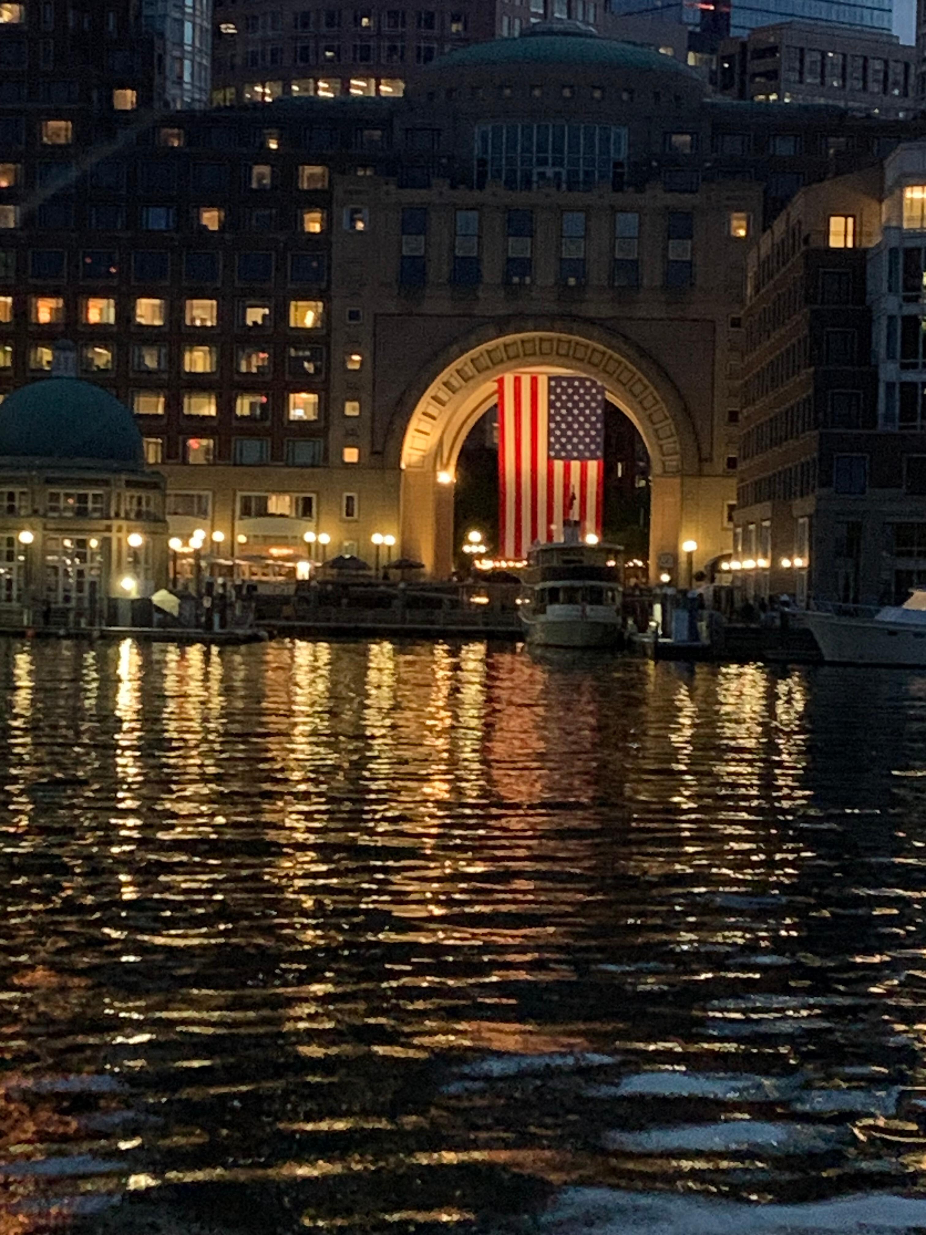 View from the water is beautiful!