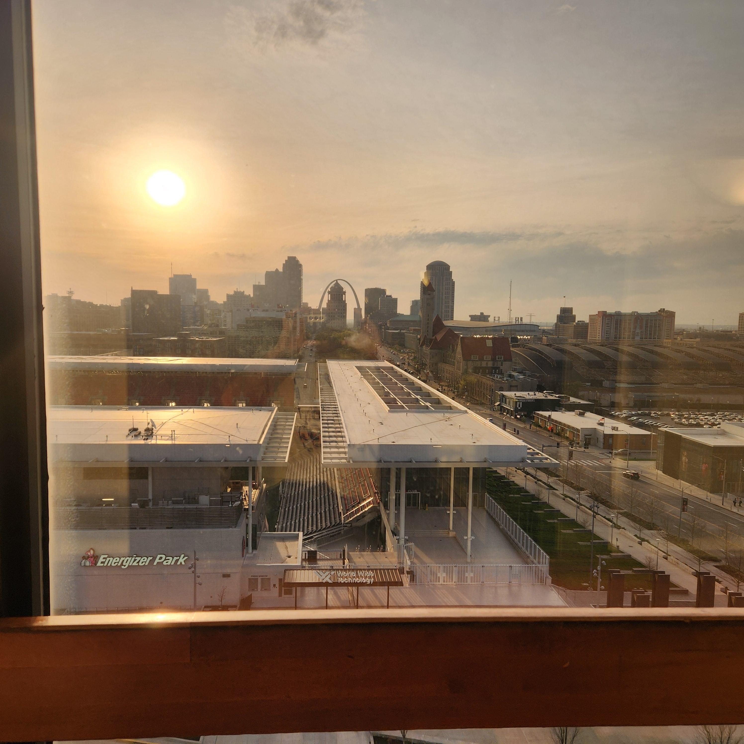 Our view from 11th floor hallway