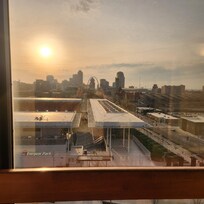 Our view from 11th floor hallway
