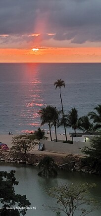 View from the balcony