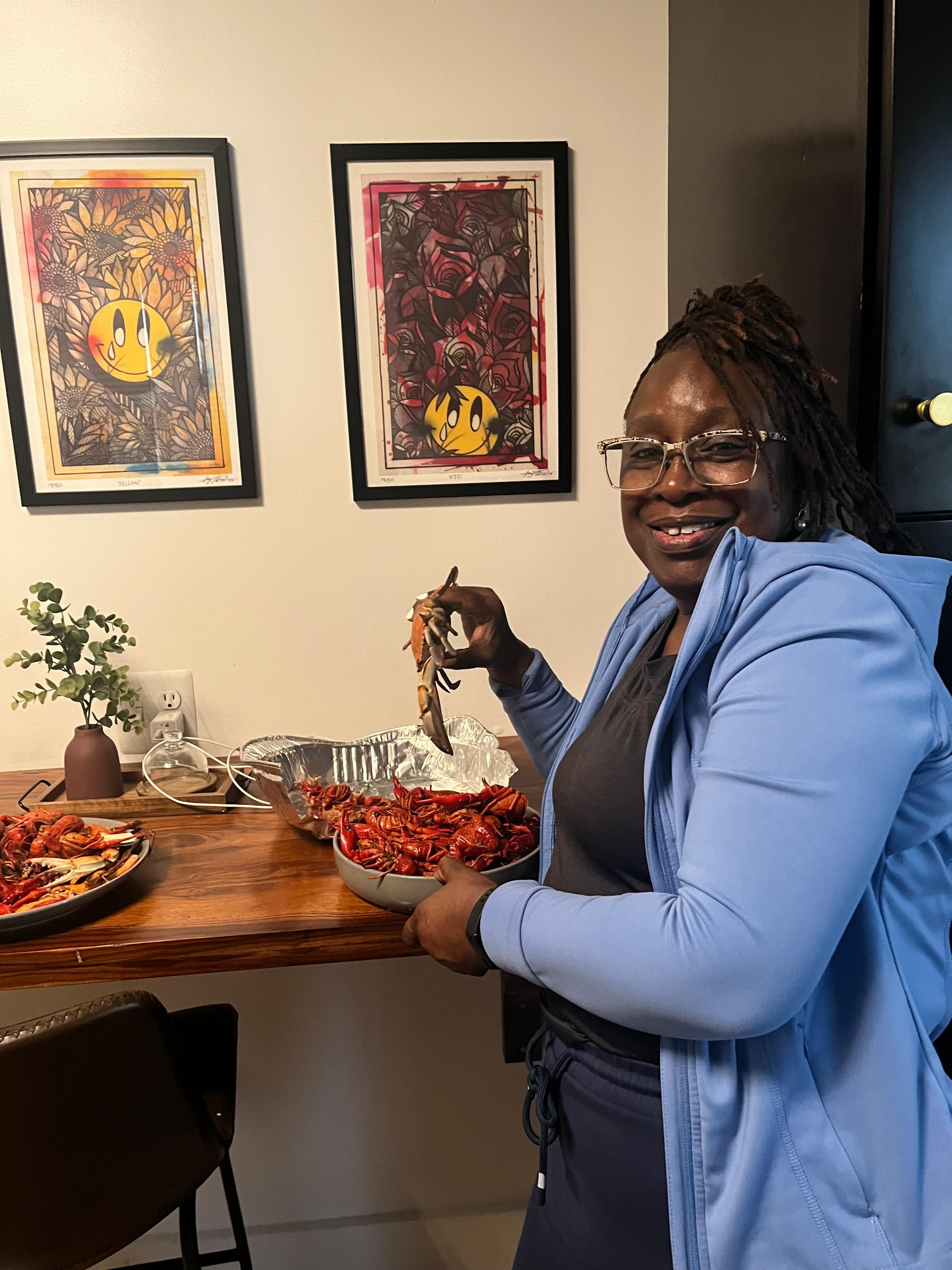 You can’t visit Hammond without eating crawfish.