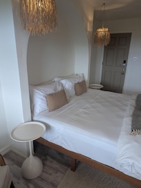 Super comfy bed that was made for us often