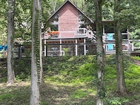 View of house from River.