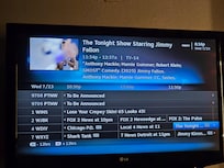 TV in king bed room