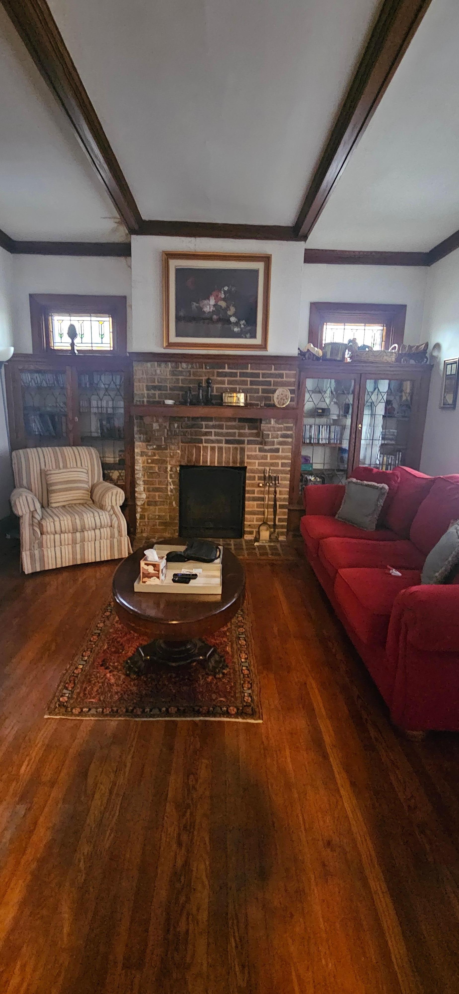 Living room comfortable gathering room.