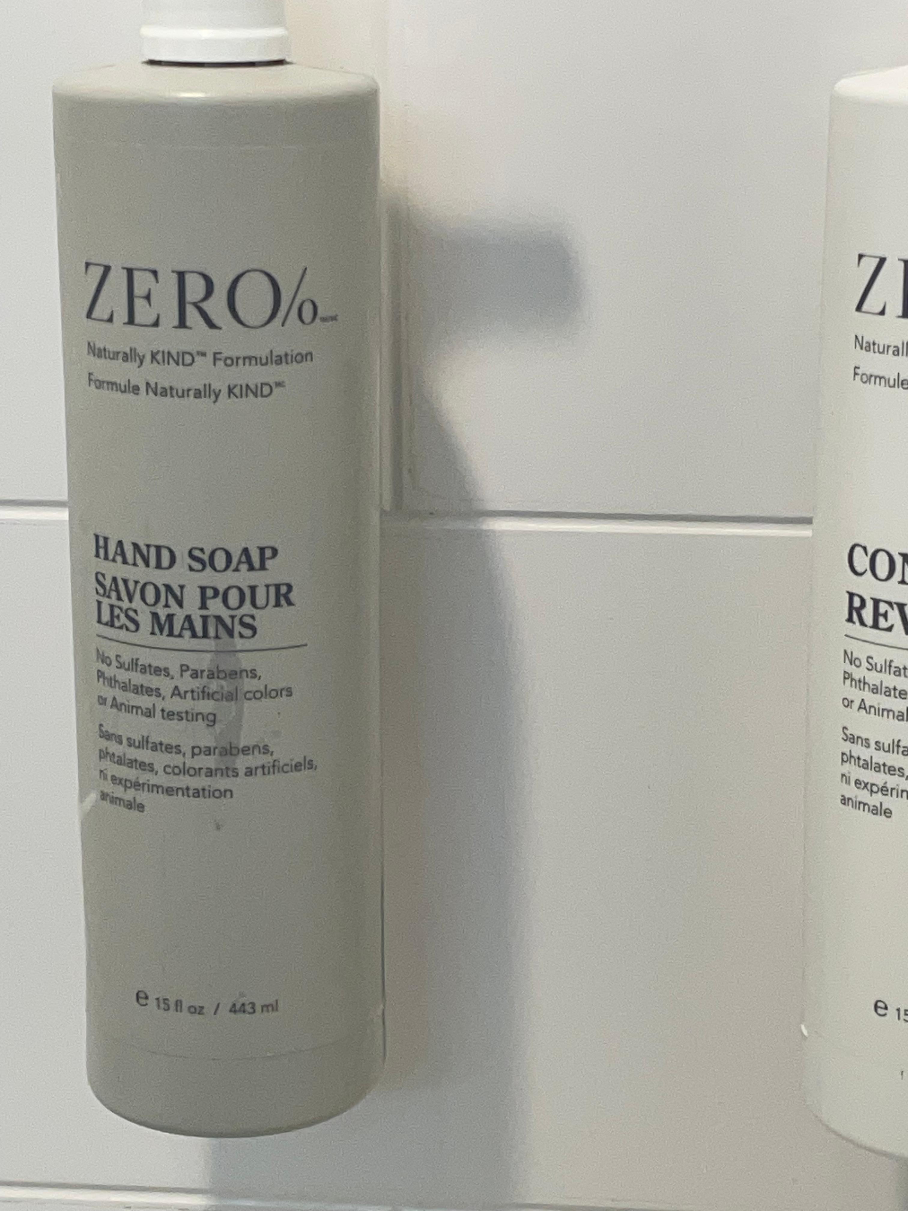 Hand soap in the shower instead of a body wash.  Shampoo was so watered down there was no soap left