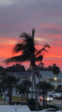 View from the front door