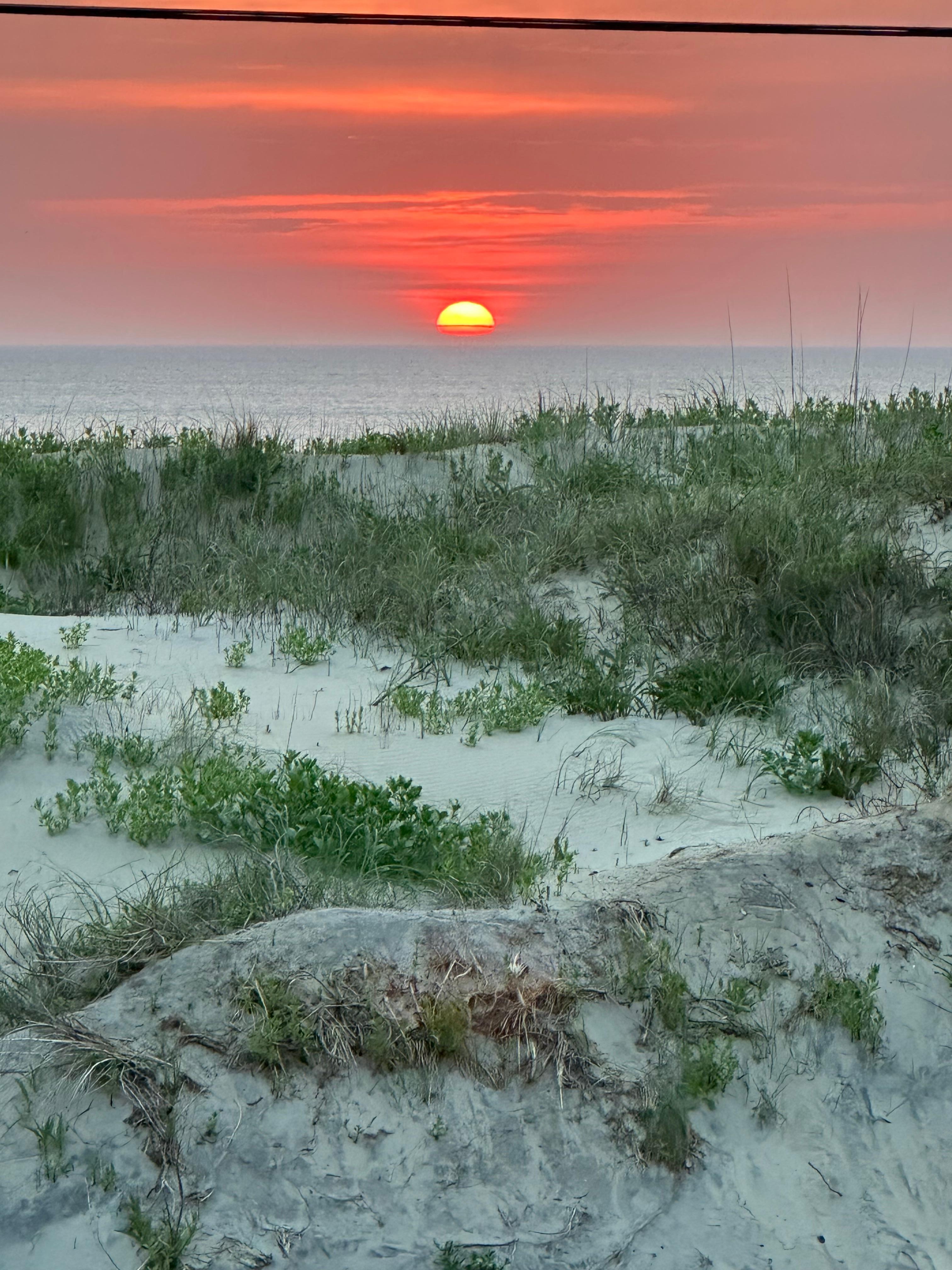 Sunrise from front porch 