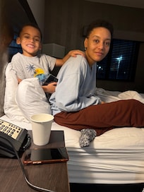 My Grandson came to visit