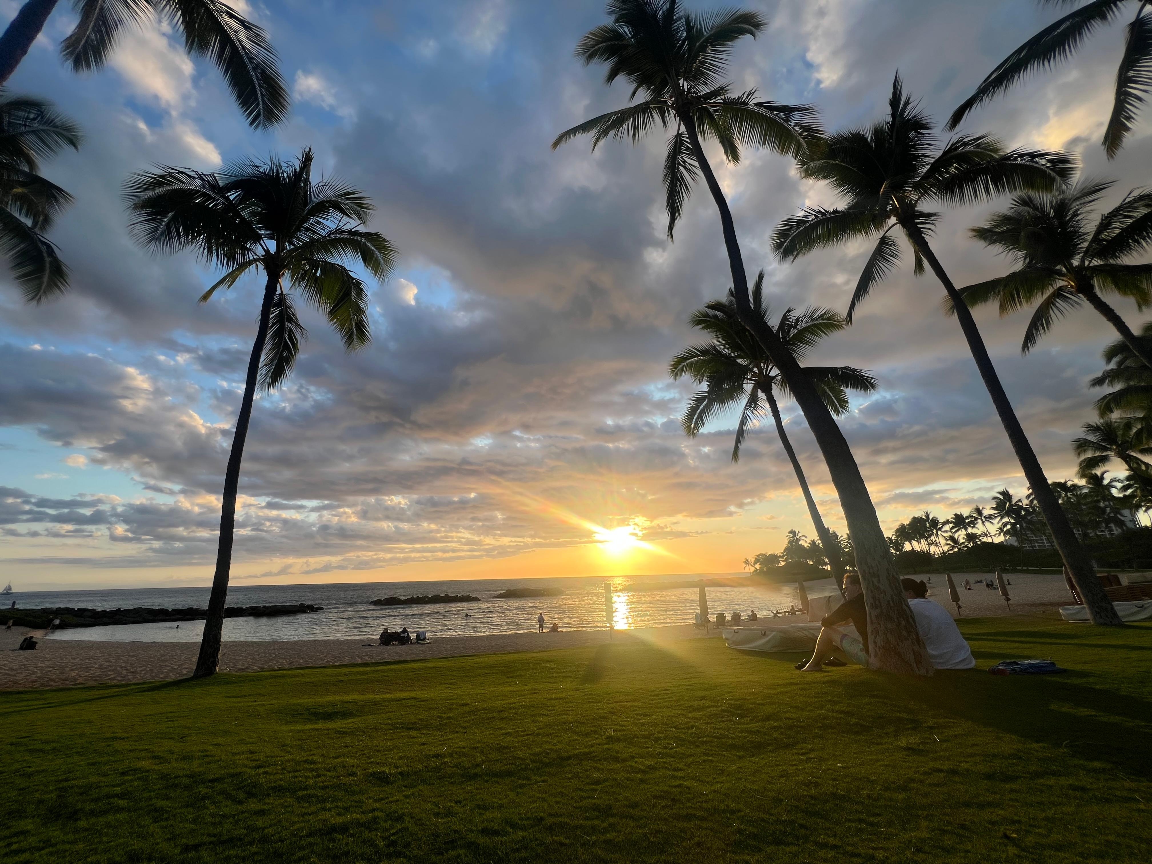 Gorgeous sunsets on the beach/ walking trail!