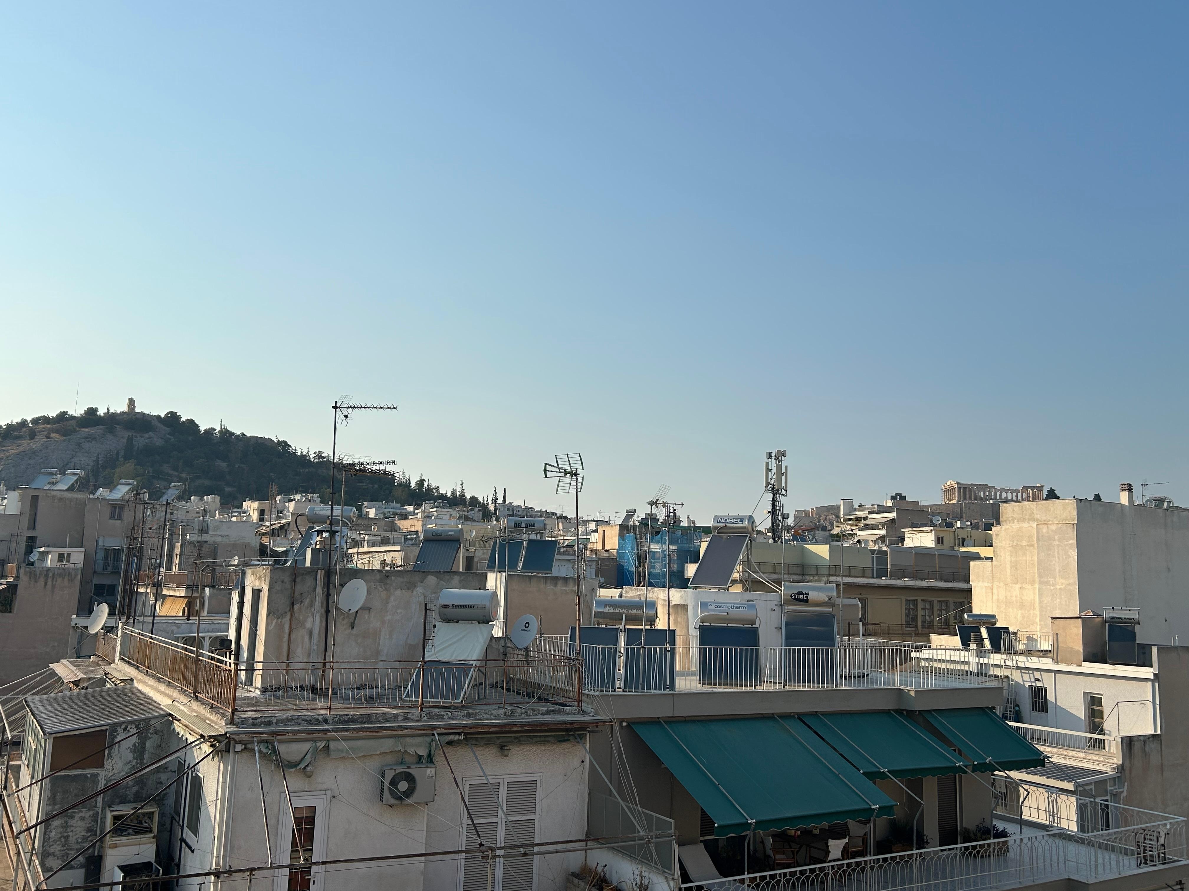 Bild från våning 6 från takterrassen 