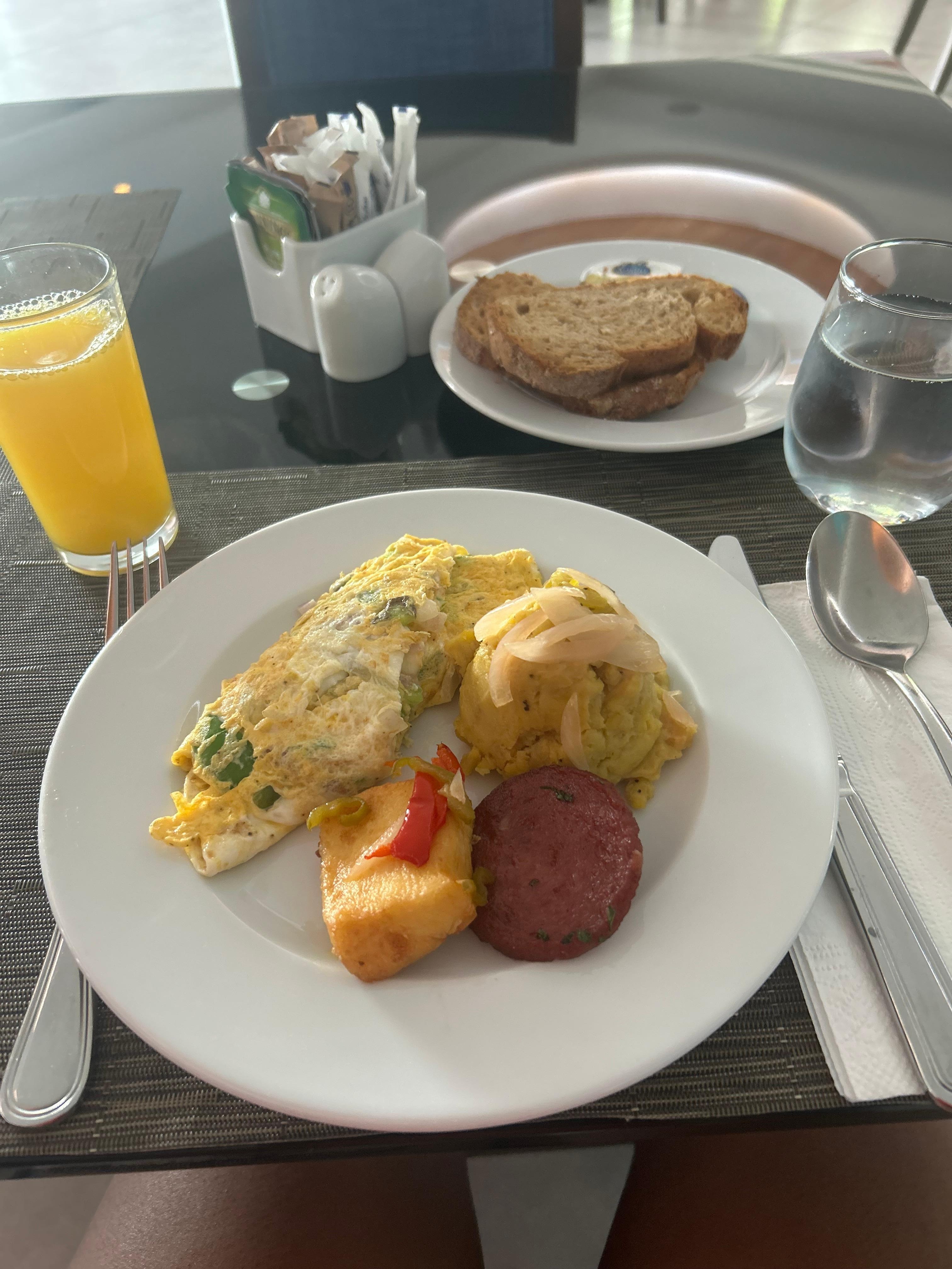 Made to order omelette 