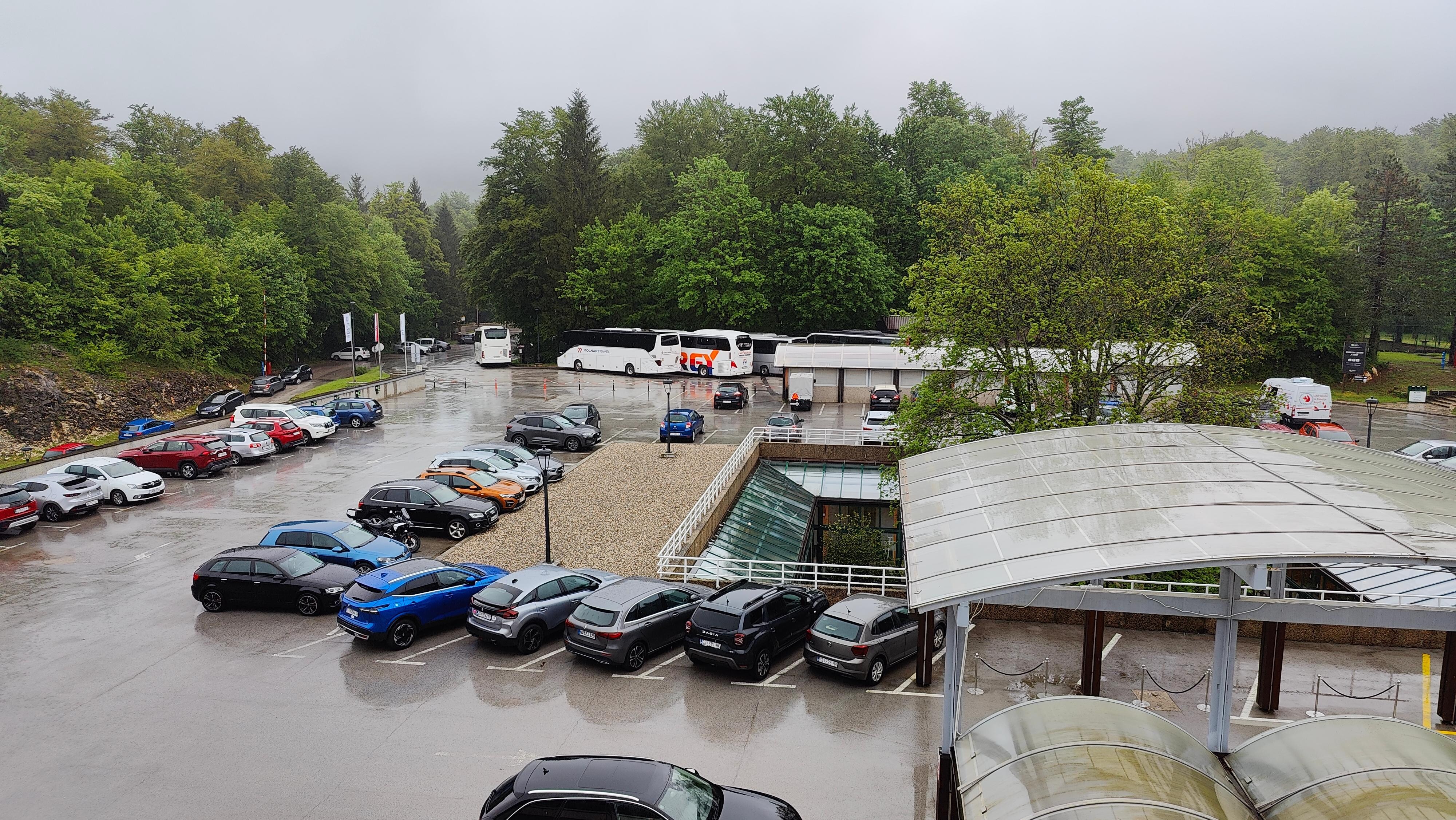 This was our park view that was supposed to be an upgrade